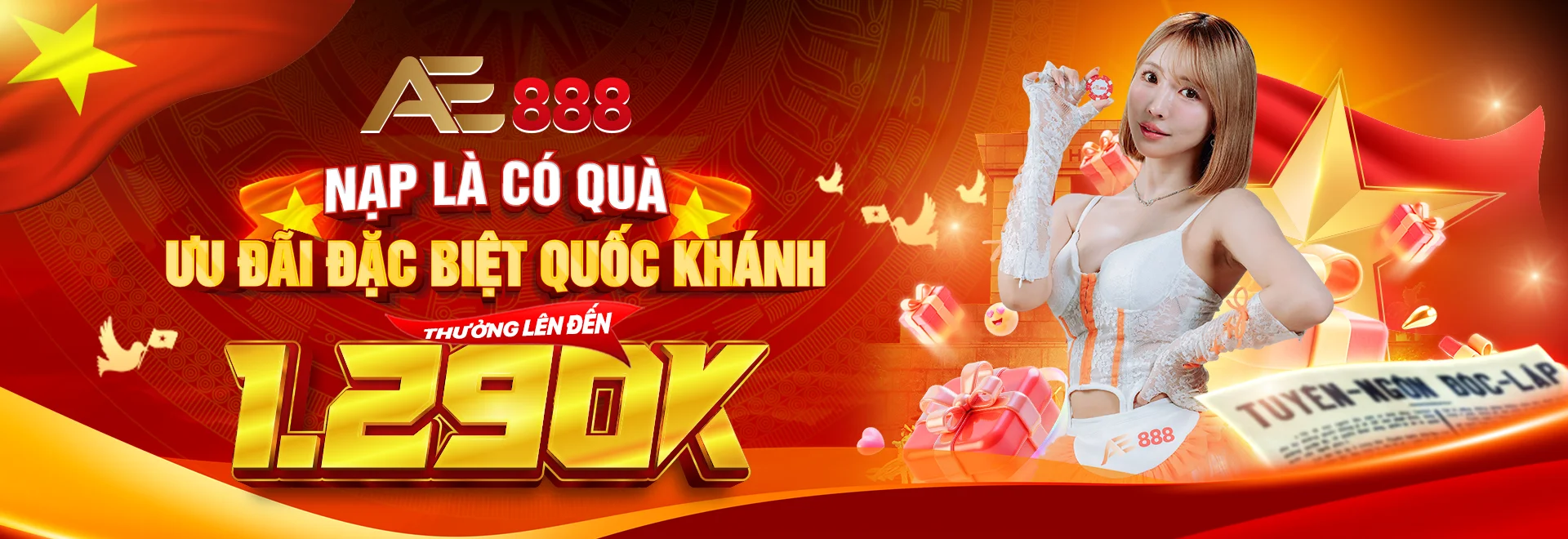 Khuyến mãi AE888 - slide 3